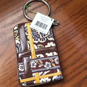 Vera Bradley Bangle wristlet.